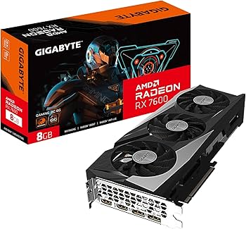 Amazon | GIGABYTE GV-R76GAMING OC-8GD Radeon RX 7600 Gaming OC 8G
